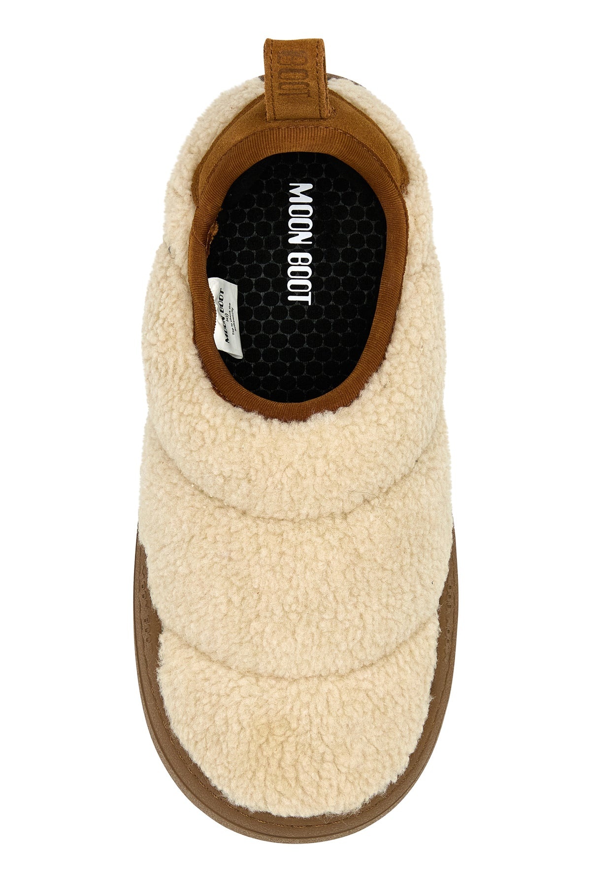 Sand teddy fabric MB Park Puffer slip on - 4