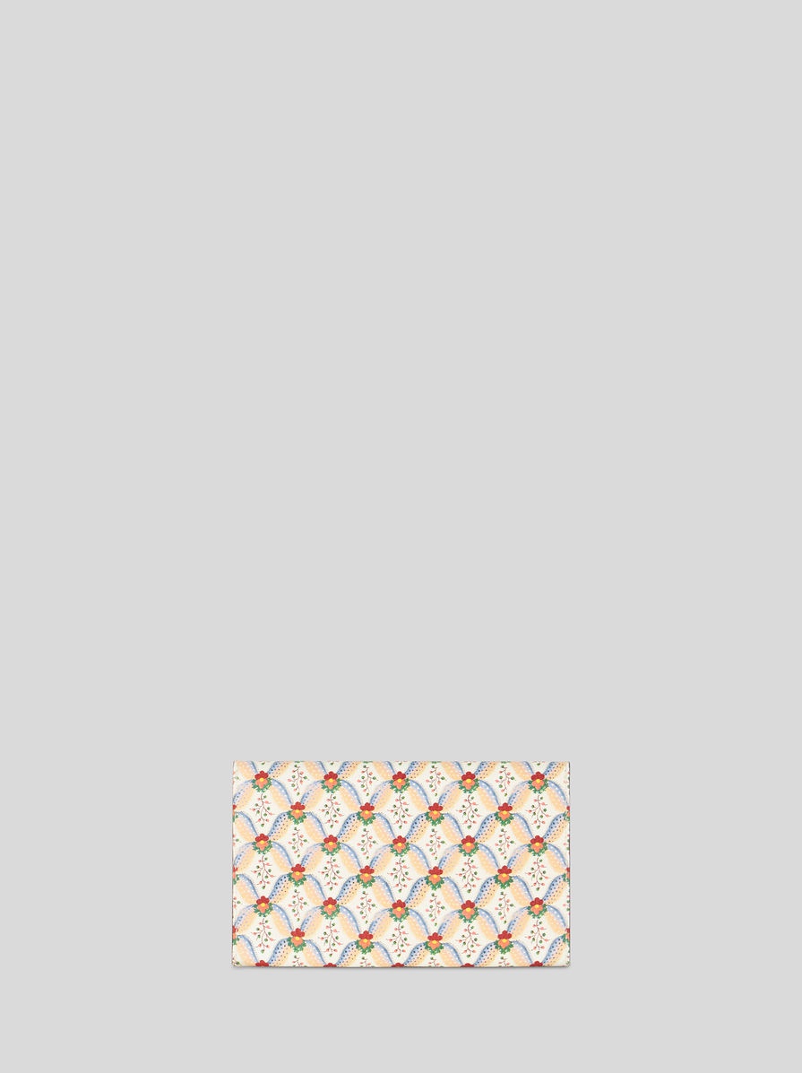 LEATHER FLORALIA CLUTCH BAG - 2