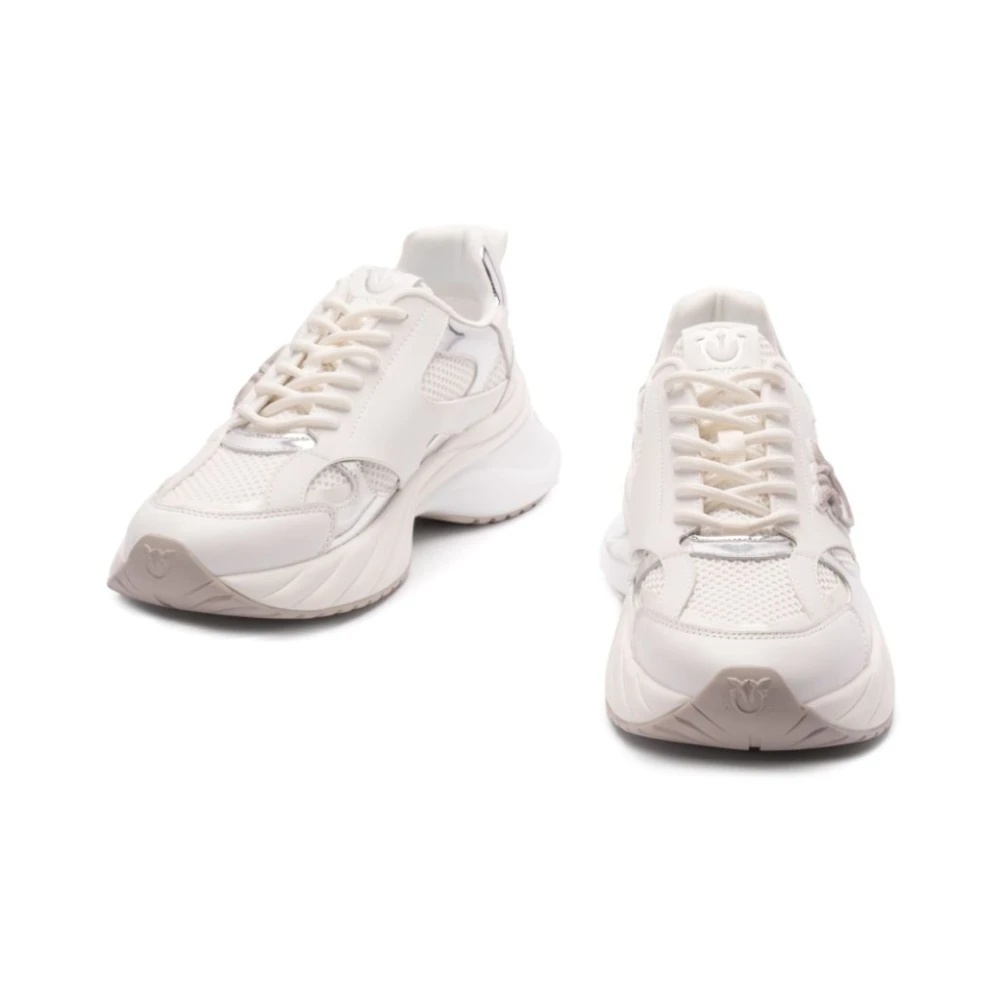 スニーカー PINKO WHITE AND SILVER SNEAKERS PINKO WHITE AND SILVER SNEAKERS FOR WOMEN | miinto | REVERSIBLE