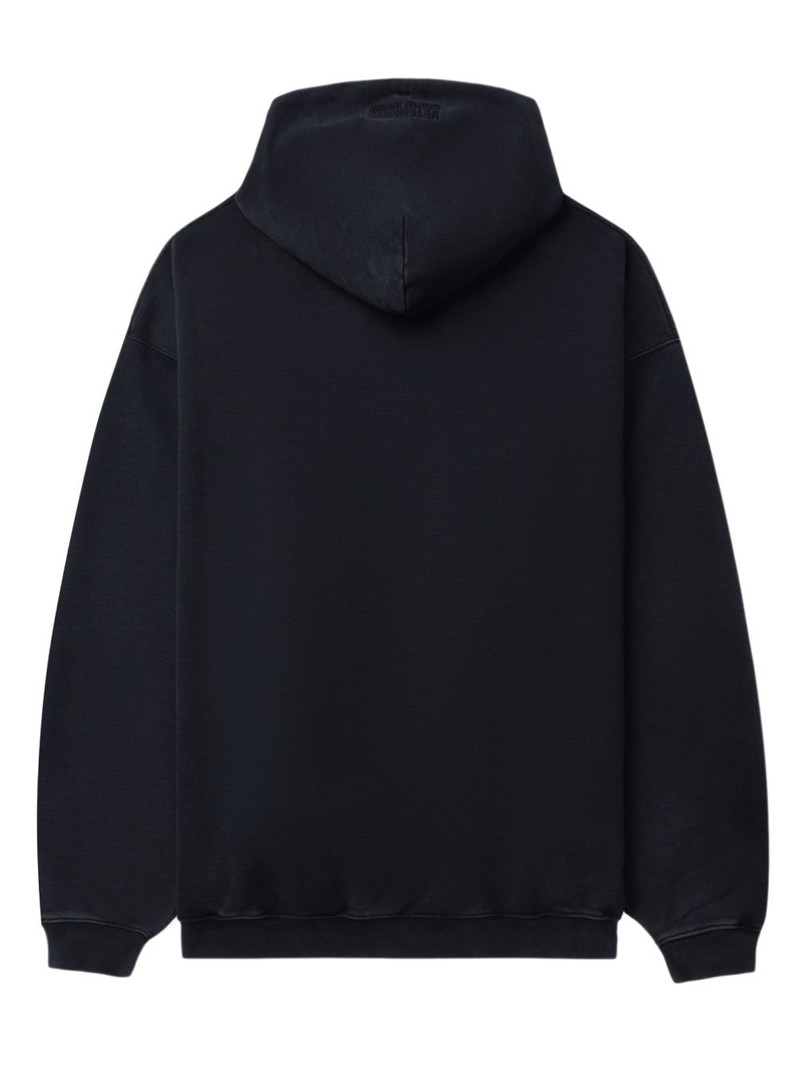 logo-embellished hoodie 6