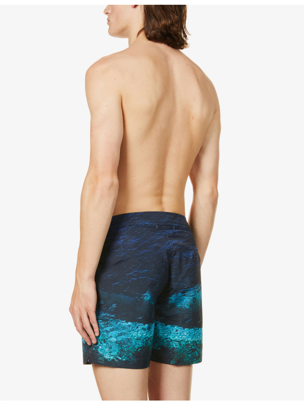 Bulldog Photo graphic-print slim-fit swim shorts - 4
