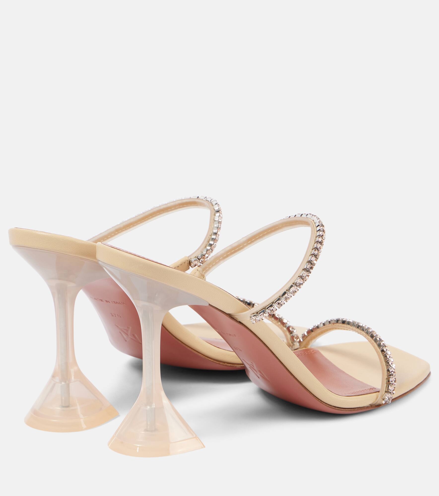 Gilda 95 embellished PVC sandals - 3