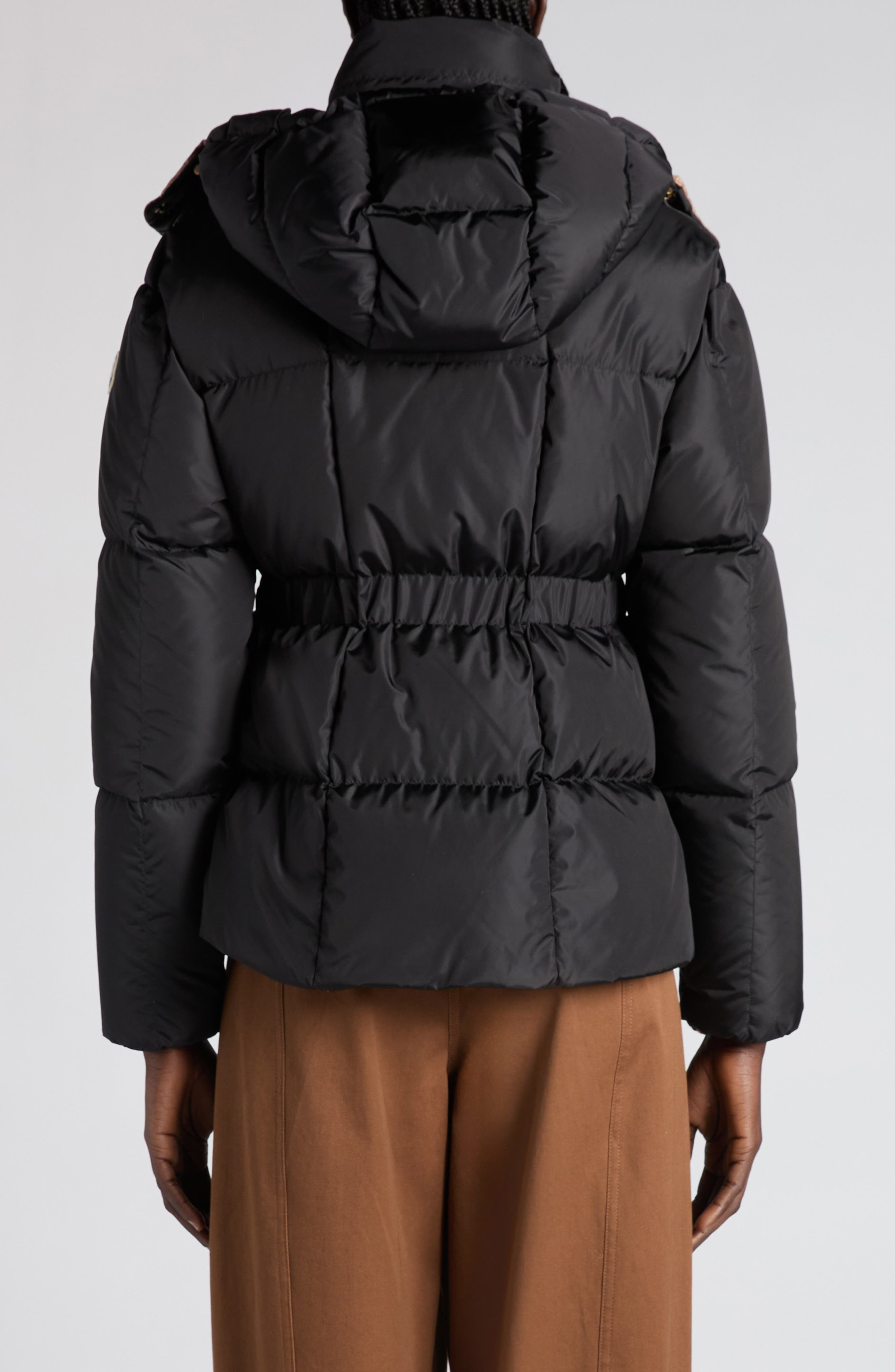 Moncler Agneux Box Quilted Down Jacket in Black at Nordstrom - 3