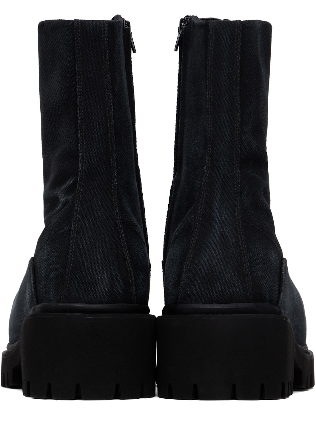 Black Stomper Boots - 2