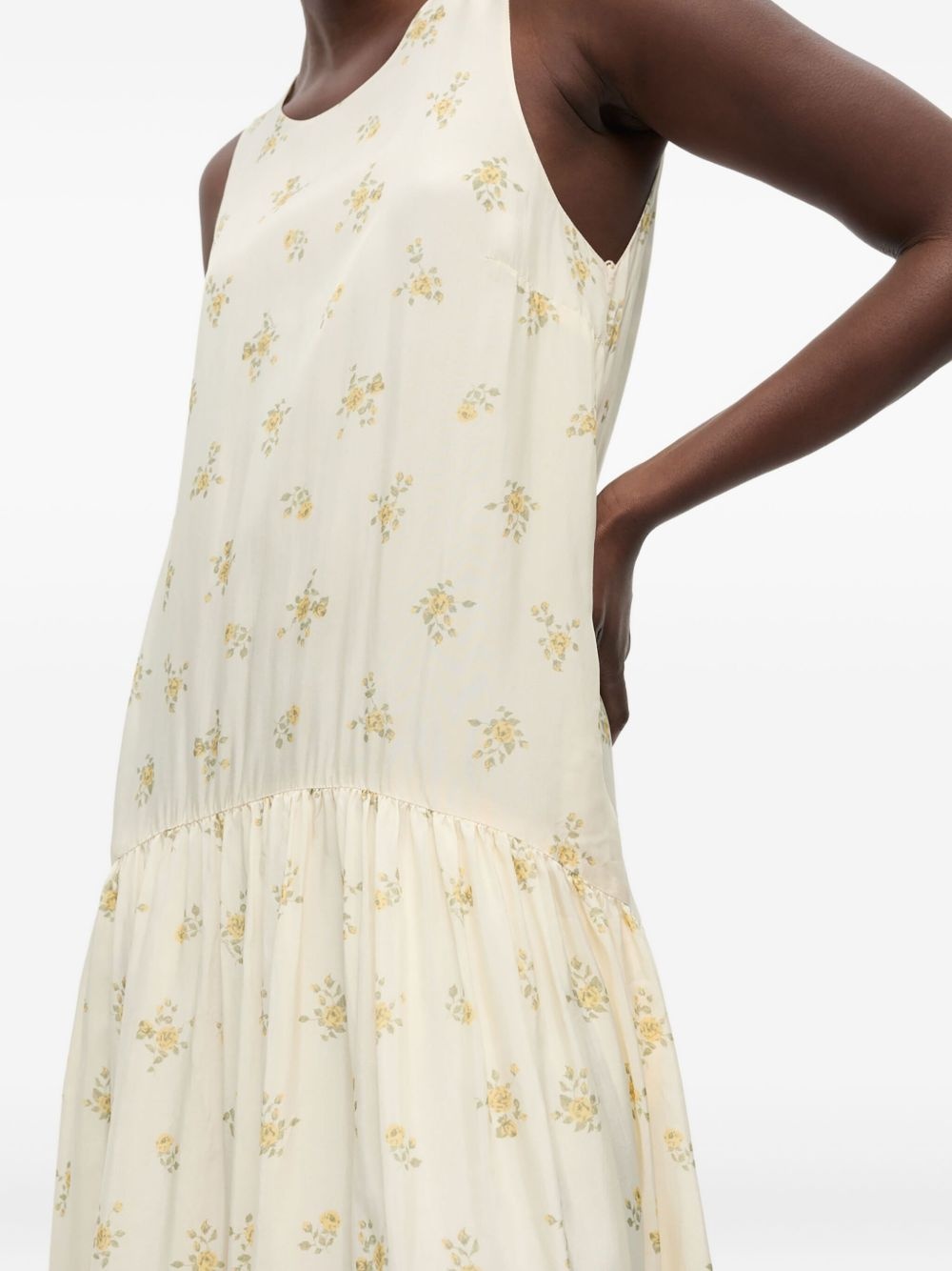 floral-print dress - 4