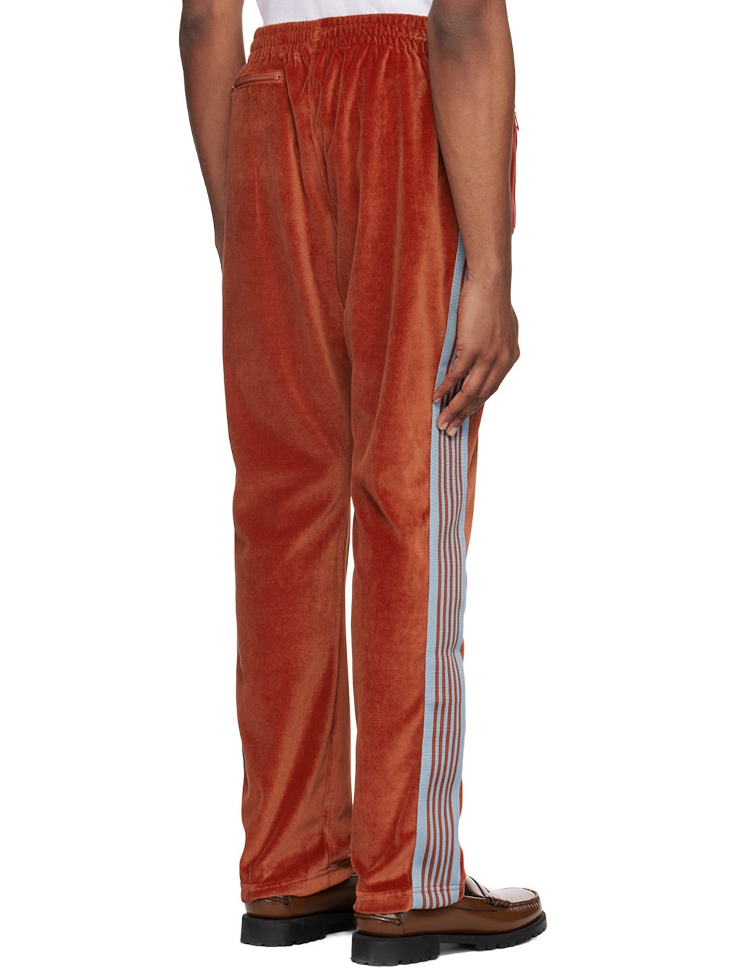 Orange Narrow Track Pants - 3