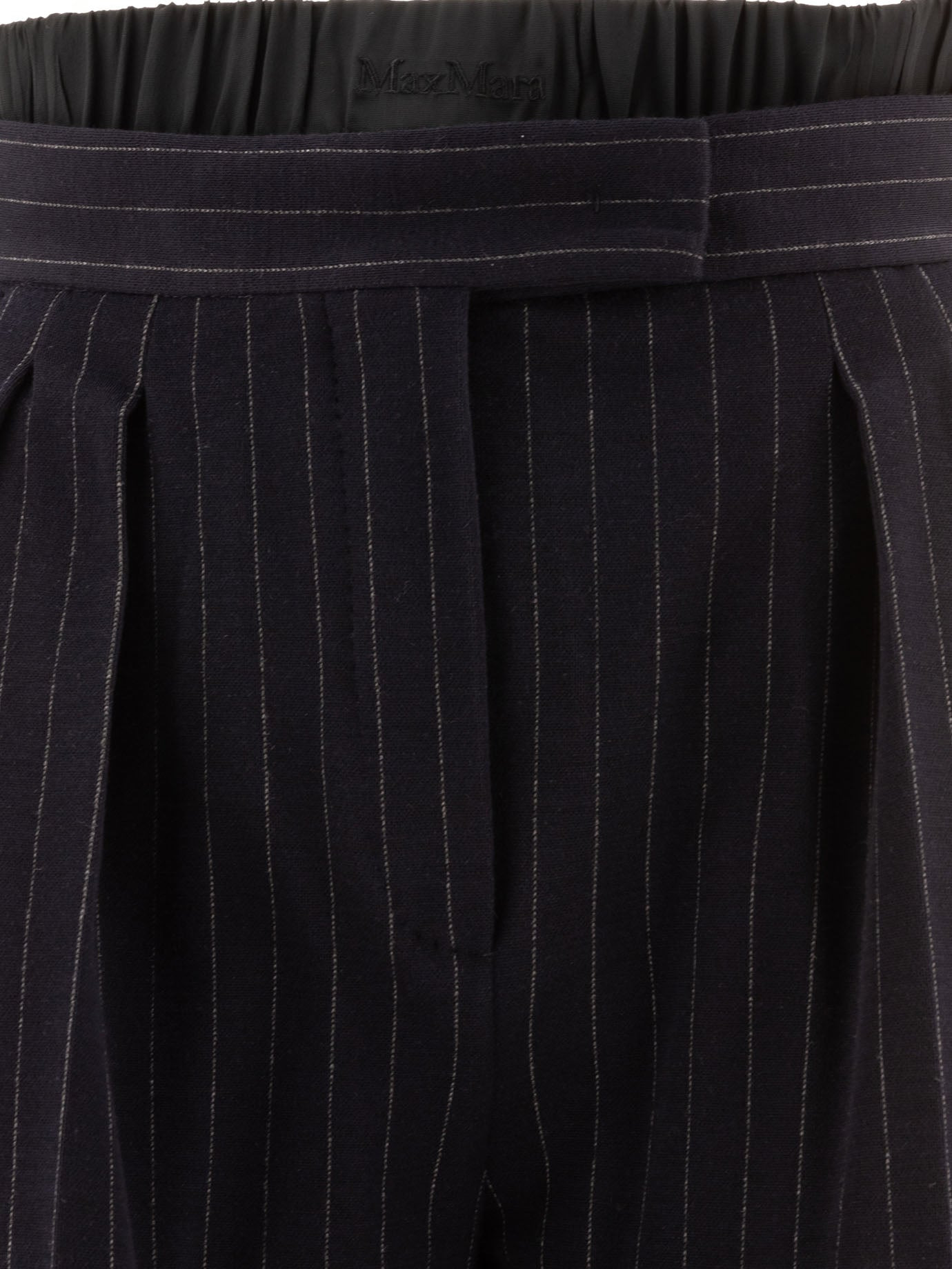 Max Mara Women "Piroghe" Pinstriped Trousers - 3