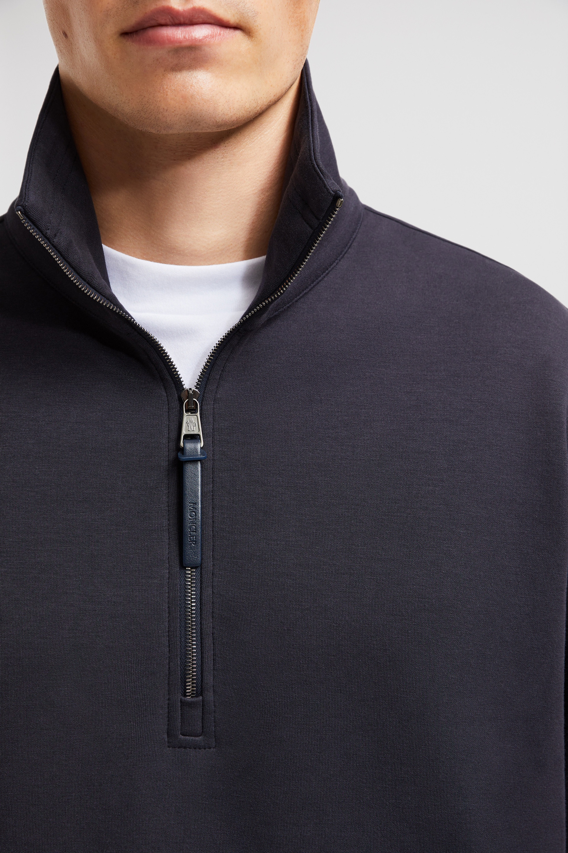 Cotton Half-Zip Sweatshirt - 7
