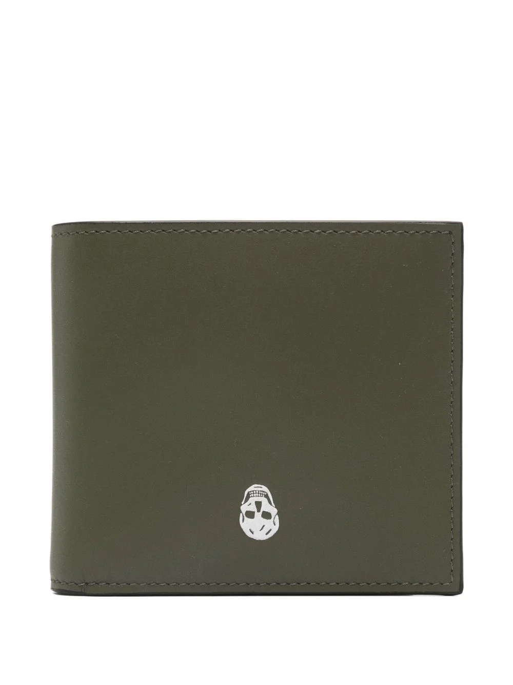 skull-plaque bi-fold wallet - 1