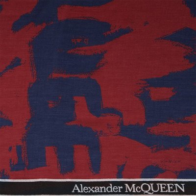 Alexander McQueen GRAFFITI SCARF outlook