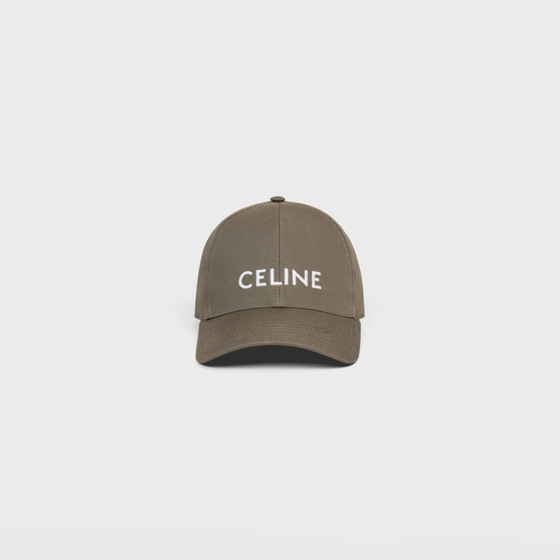 CELINE CELINE BASEBALL CAP IN COTTON outlook