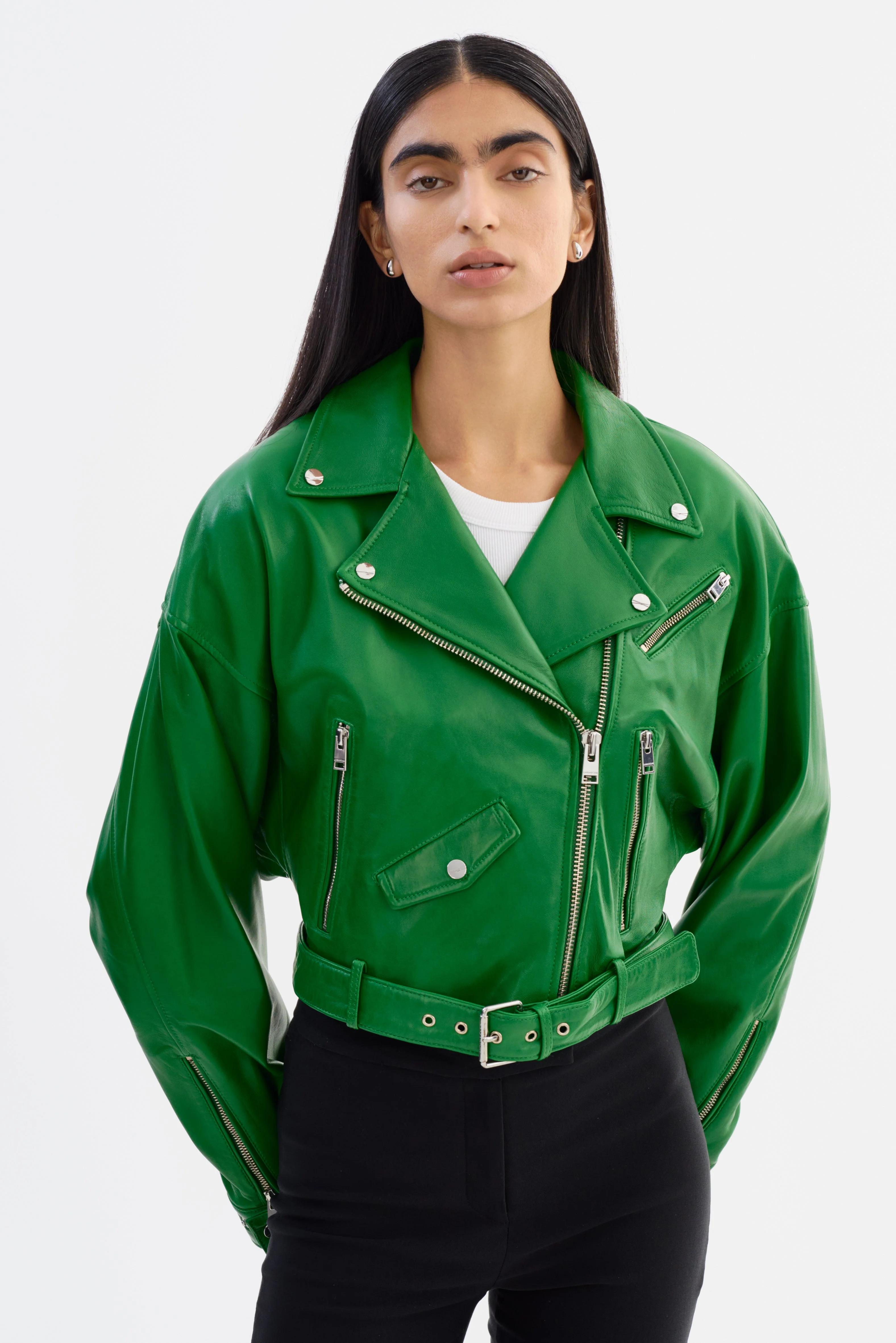 DYLAN | 80's Leather Biker Jacket - 1