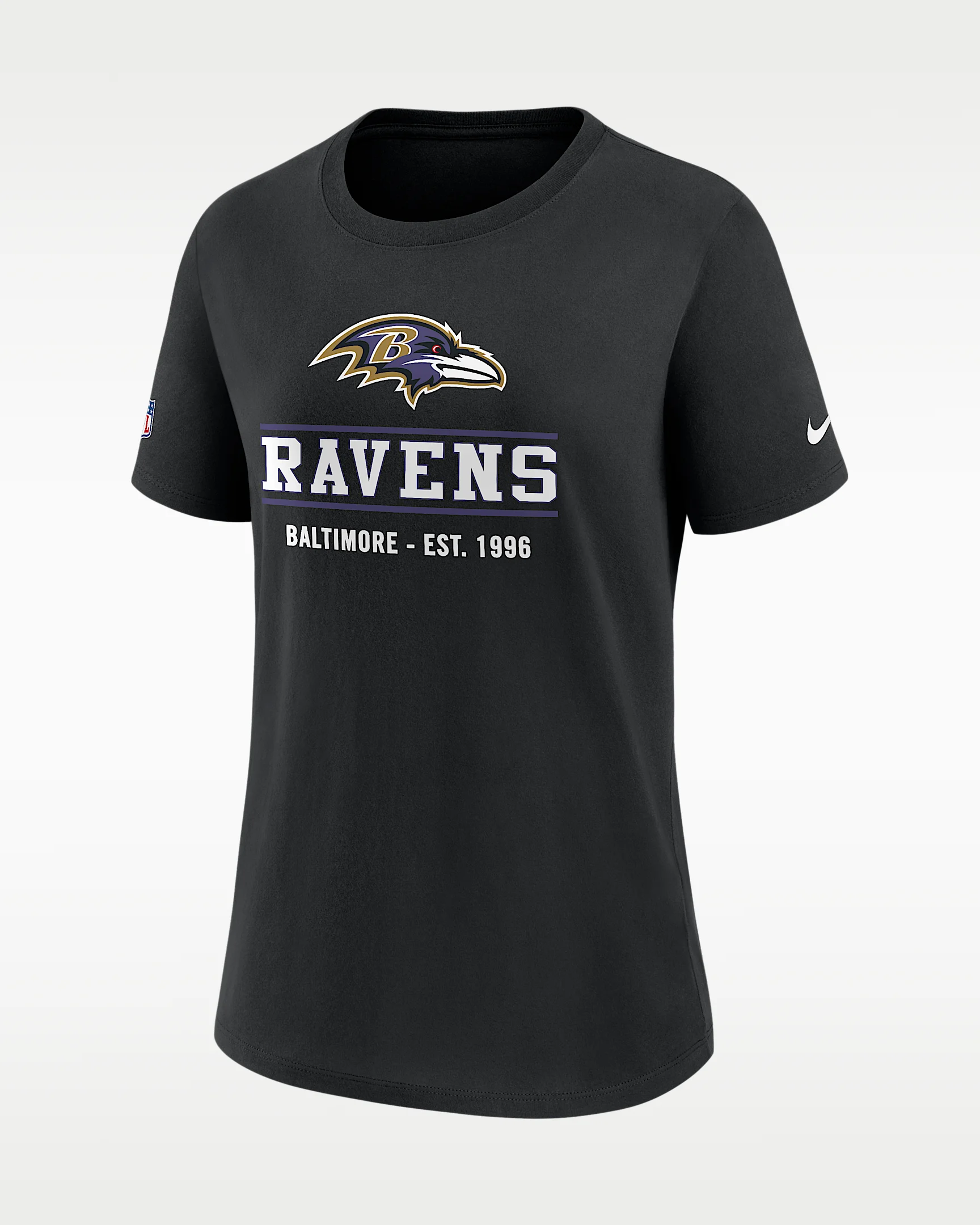 Baltimore Ravens Sideline Alt Women's Nike Dri-FIT NFL T-Shirt - 1