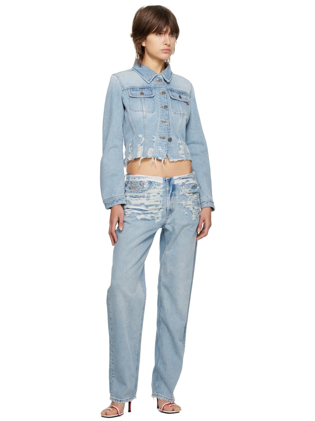 D-Ark 007N7 Woman: Straight Jeans