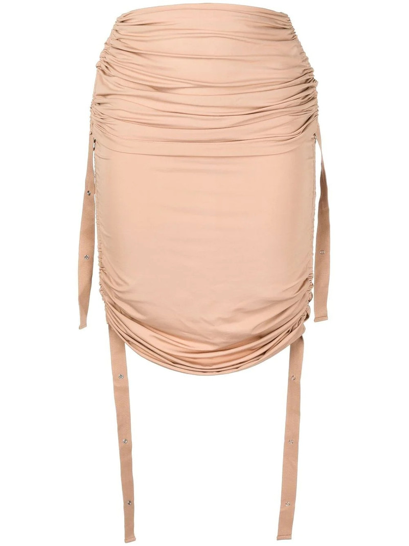 Doric ruched midi skirt 1