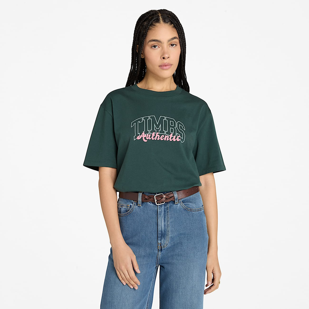 Women's Timberland® Varsity Graphic Short-Sleeve T-Shirt - 2