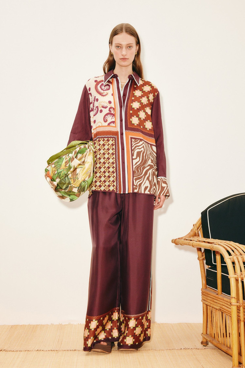ALÉMAIS Wilson Silk Shirt outlook