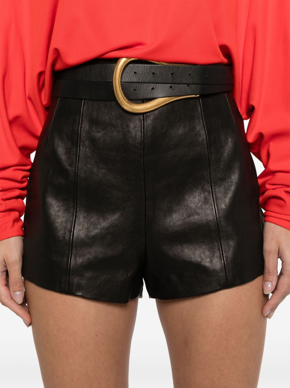 The Lennman leather shorts - 9