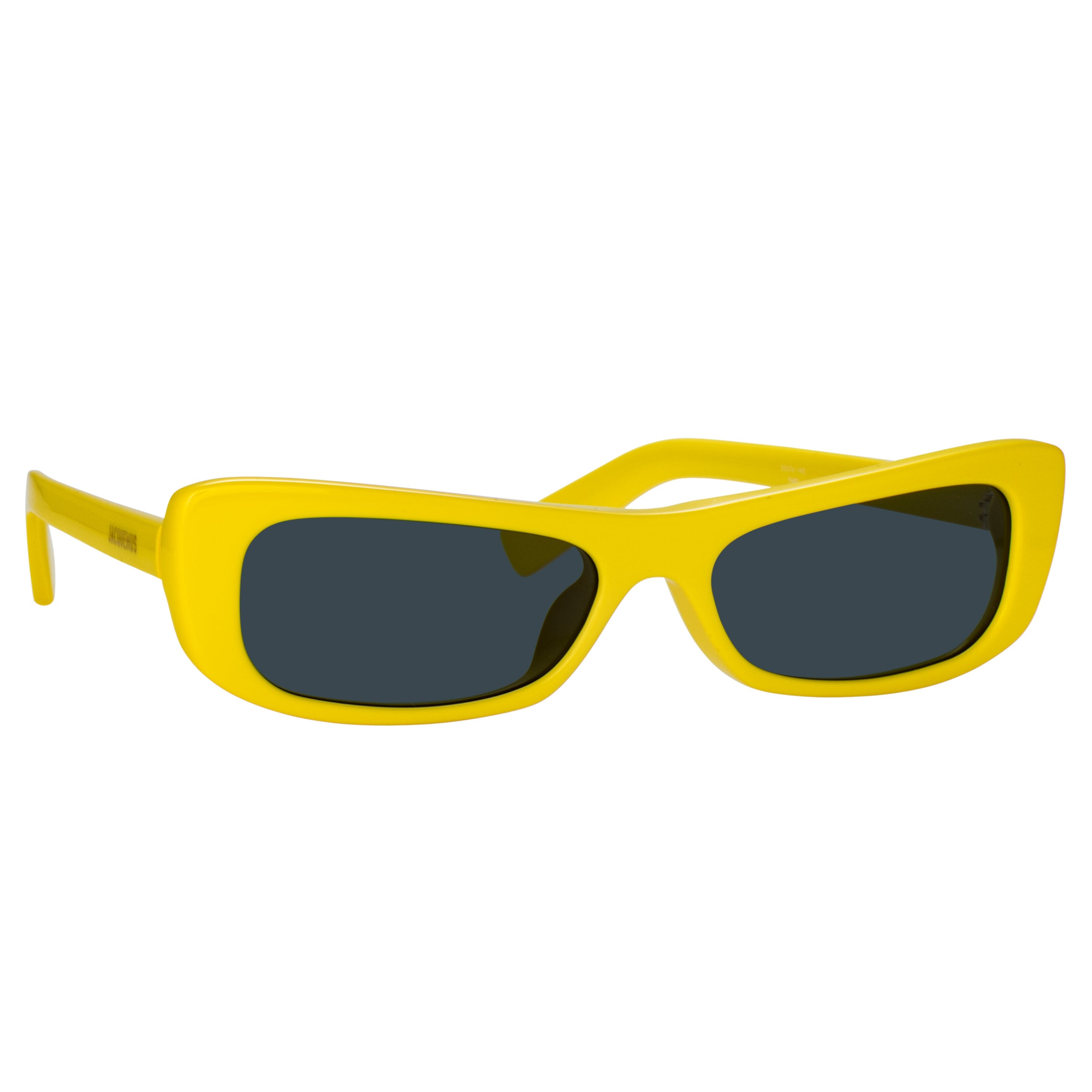 Capri Rectangular Sunglasses in Celadine - 3