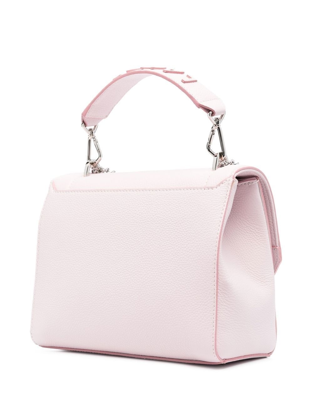 logo-lettering leather tote bag - 3