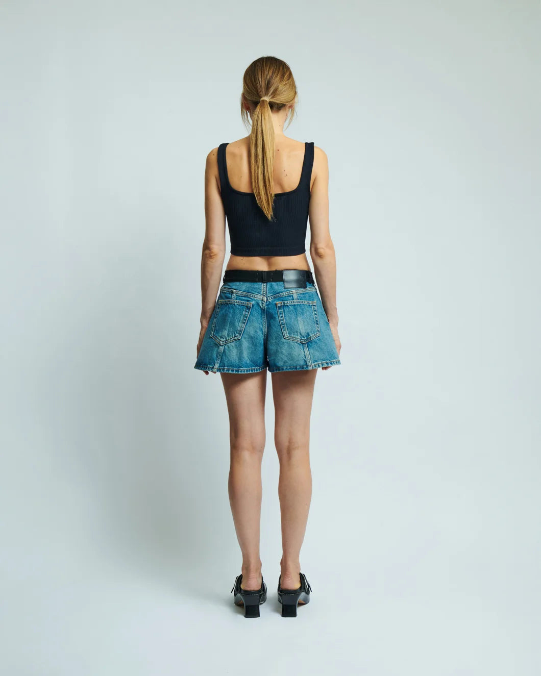 SIRY DENIM SHORTS - 4