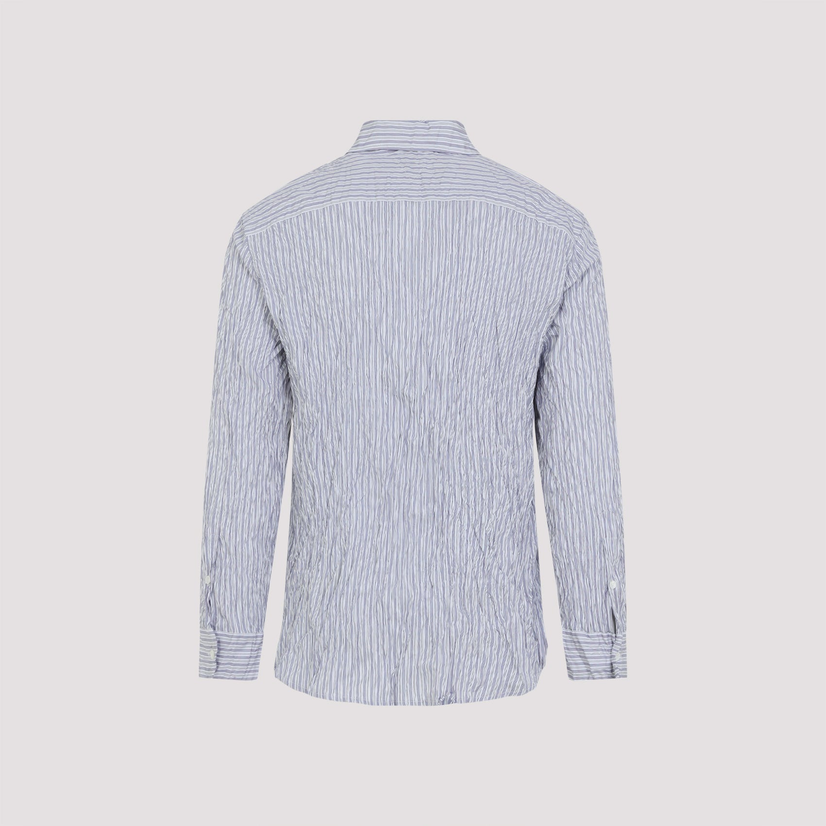 Bottega Veneta Crushed Poplin Shirt Men - 2