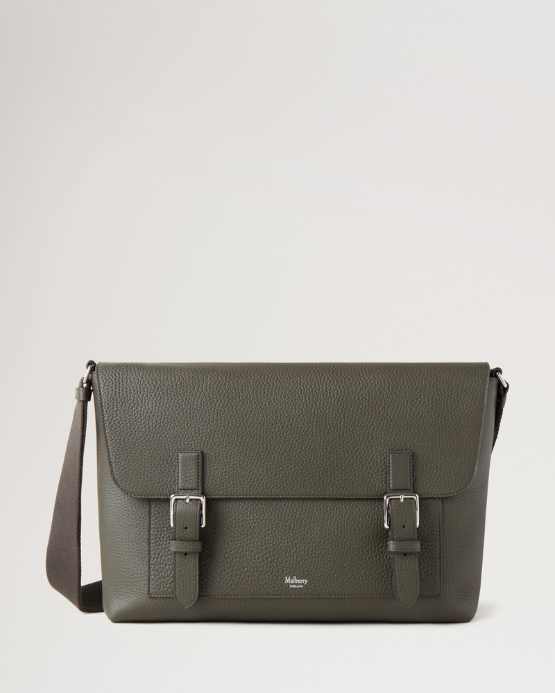Chiltern Crossbody Messenger
Dark Green Heavy Grain 1