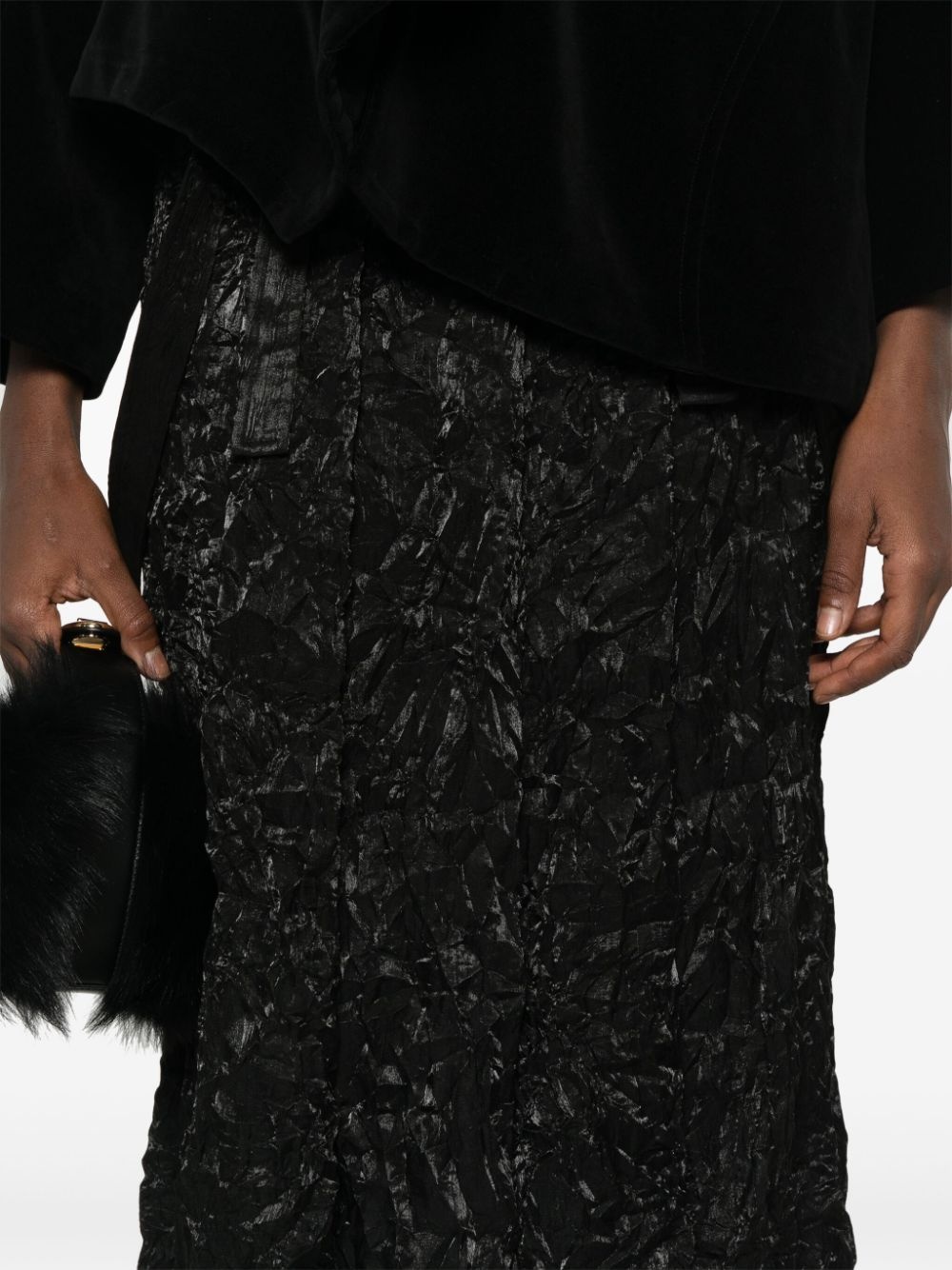 pleated midi skirt - 5