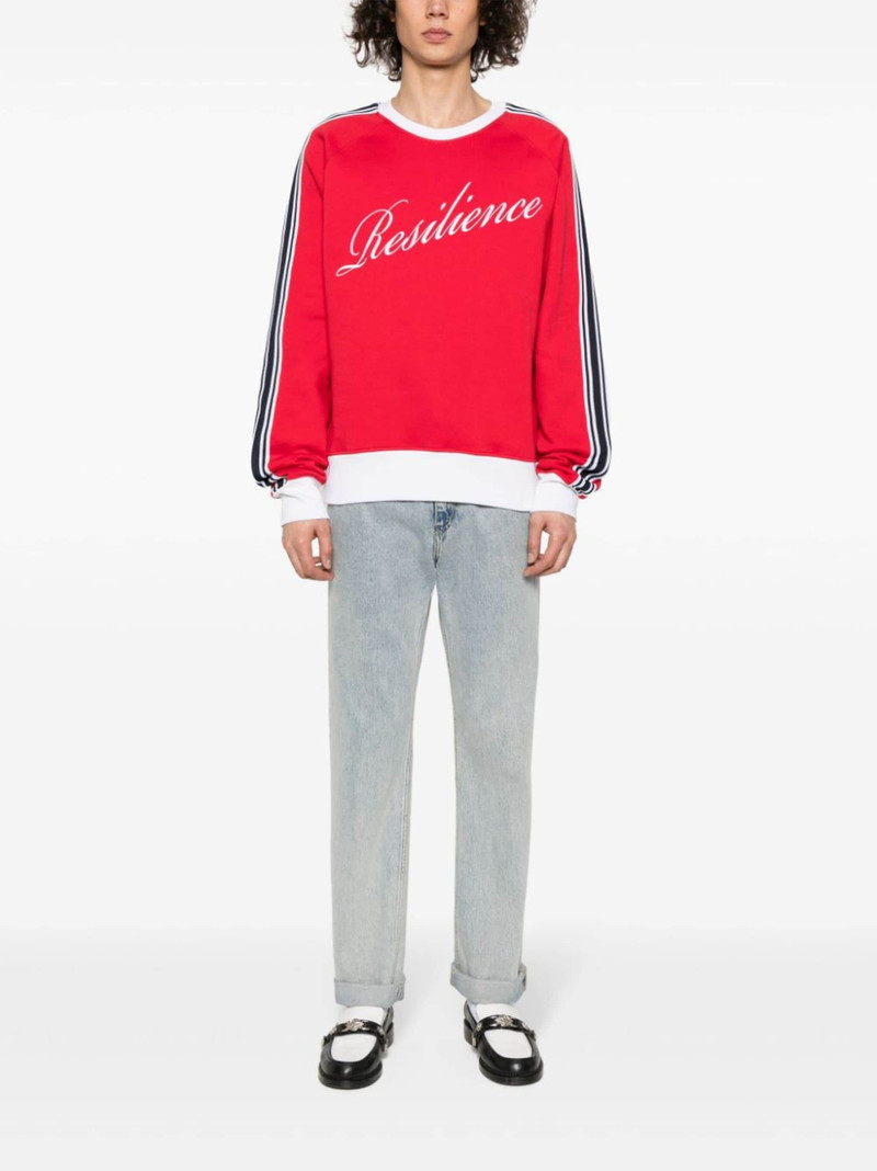 WALES BONNER Resilience organic cotton sweatshirt outlook