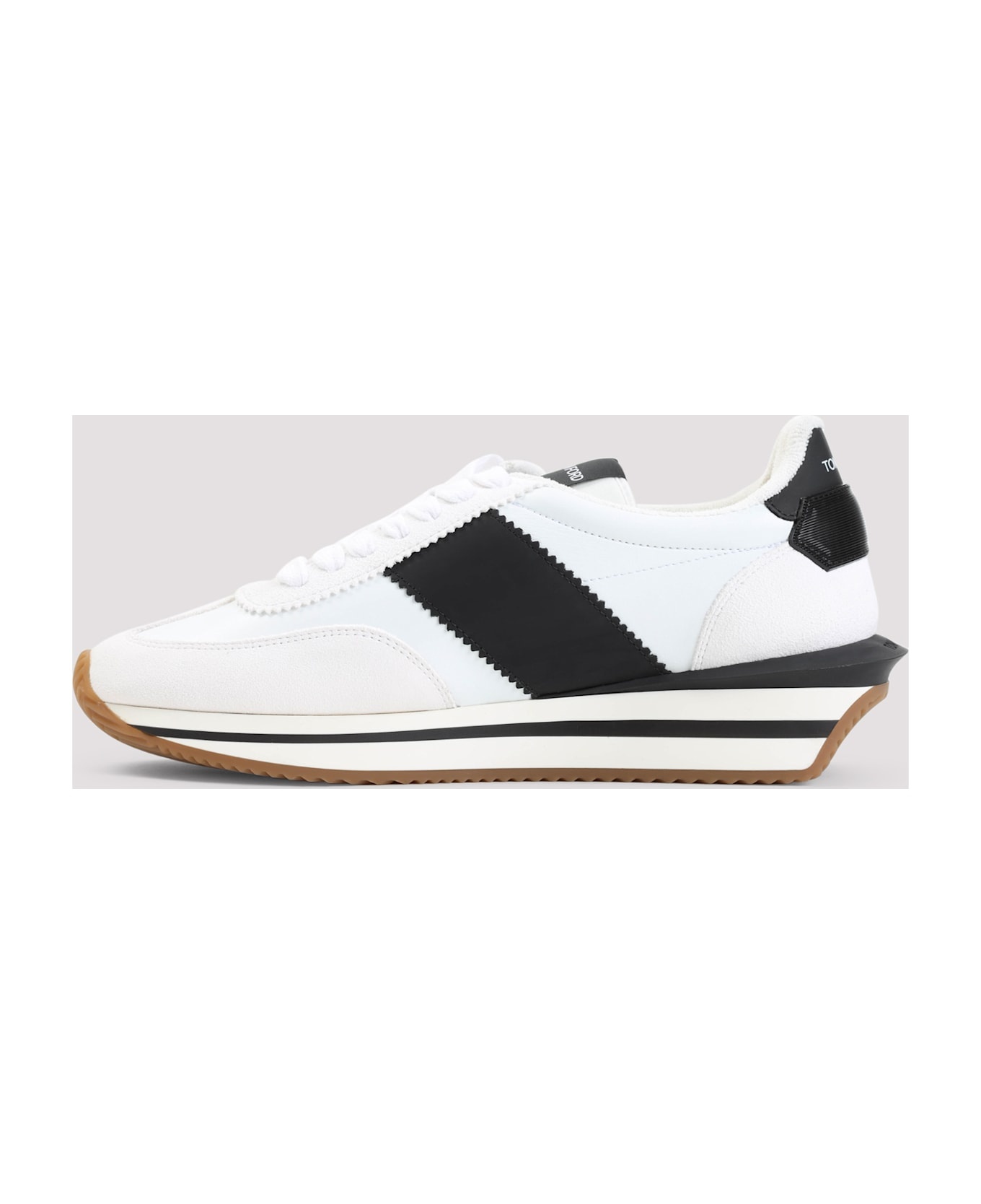 James Leather Low-top Sneakers - 4