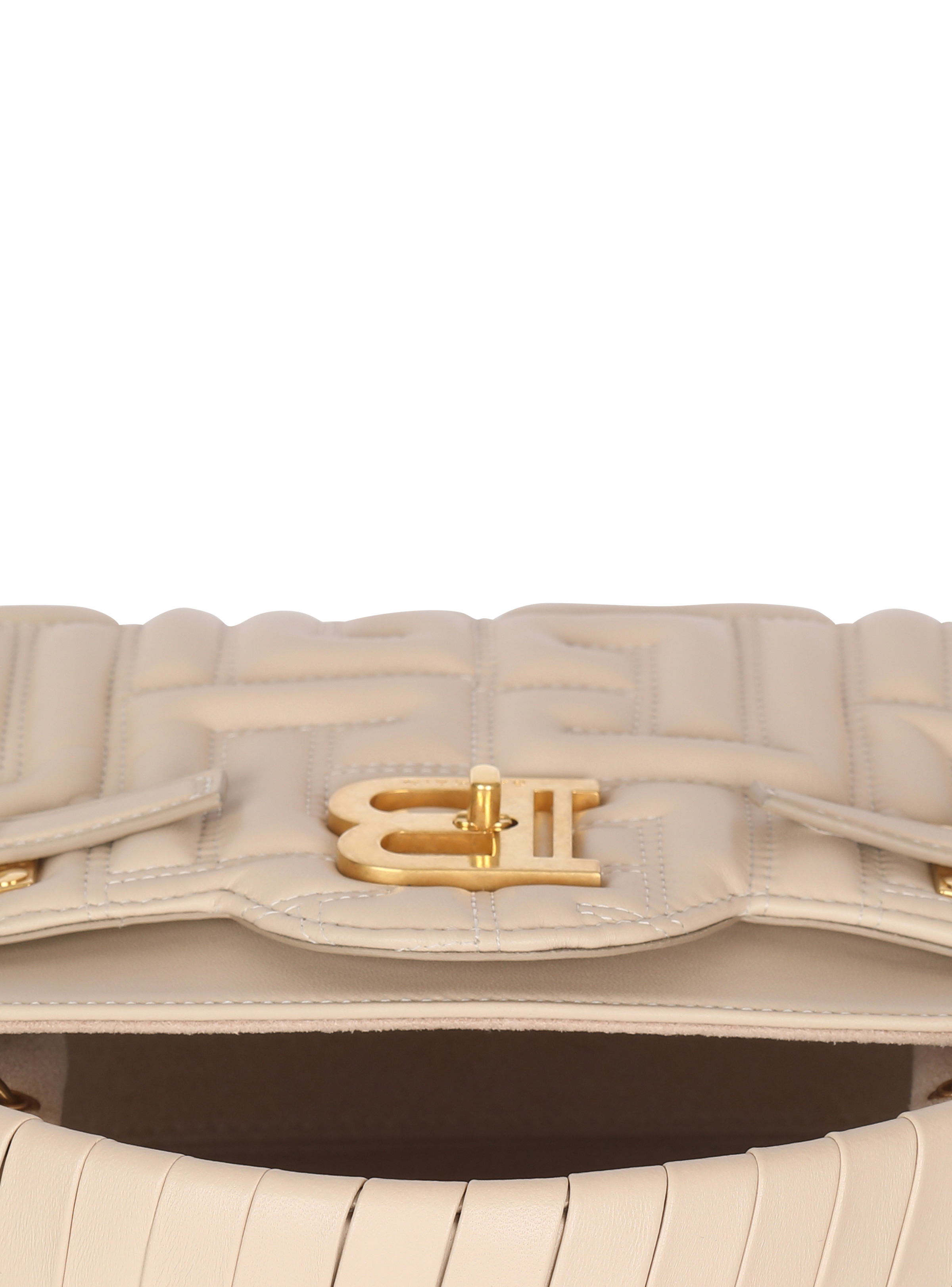 B-Buzz 22 Top Handle bag in monogram quilted leather - 5