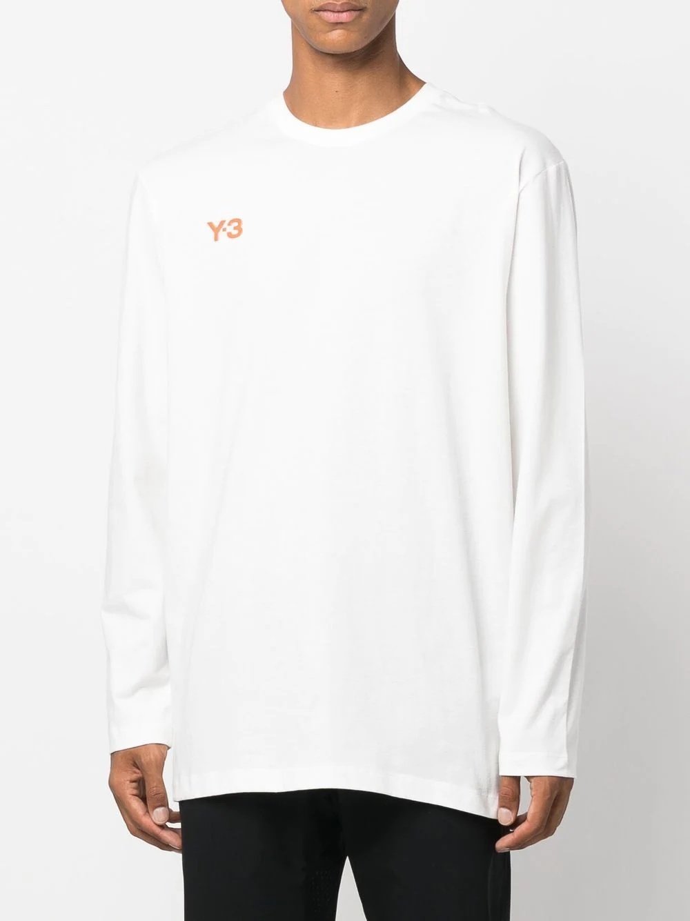 logo-print long sleeved T-shirt - 4