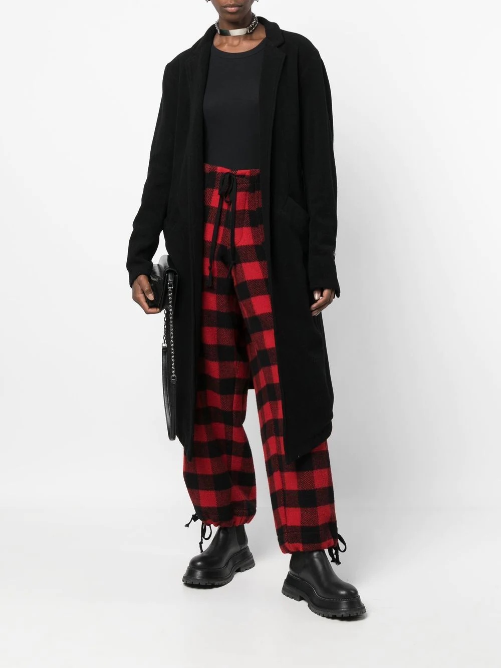 Buffalo check-print cargo pant - 3