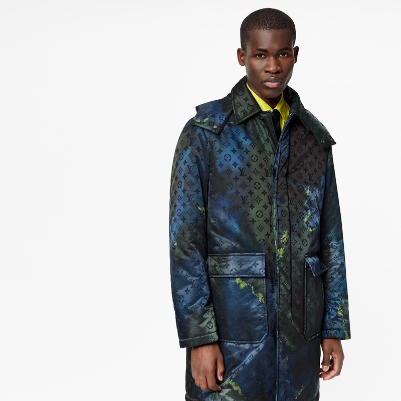 Padded Monogram Tie-and-Dye Parka 3