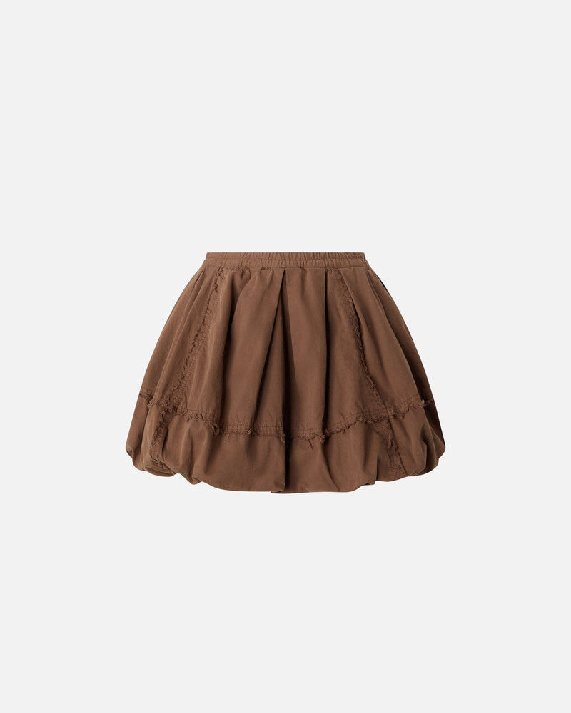 BALLOON MINI SKIRT IN COTTON 1