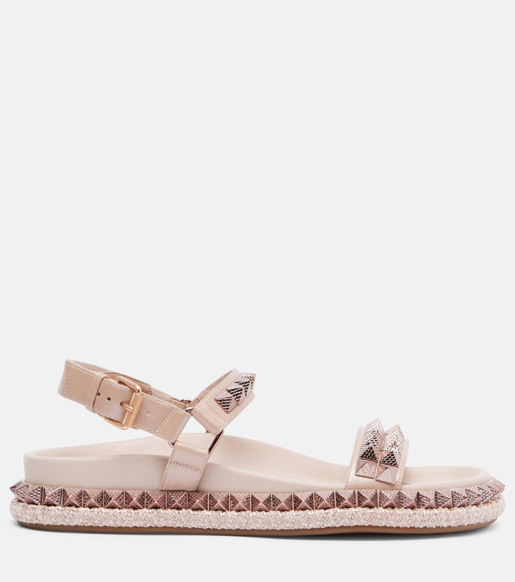 Pyrabizz spiked leather sandals - 4