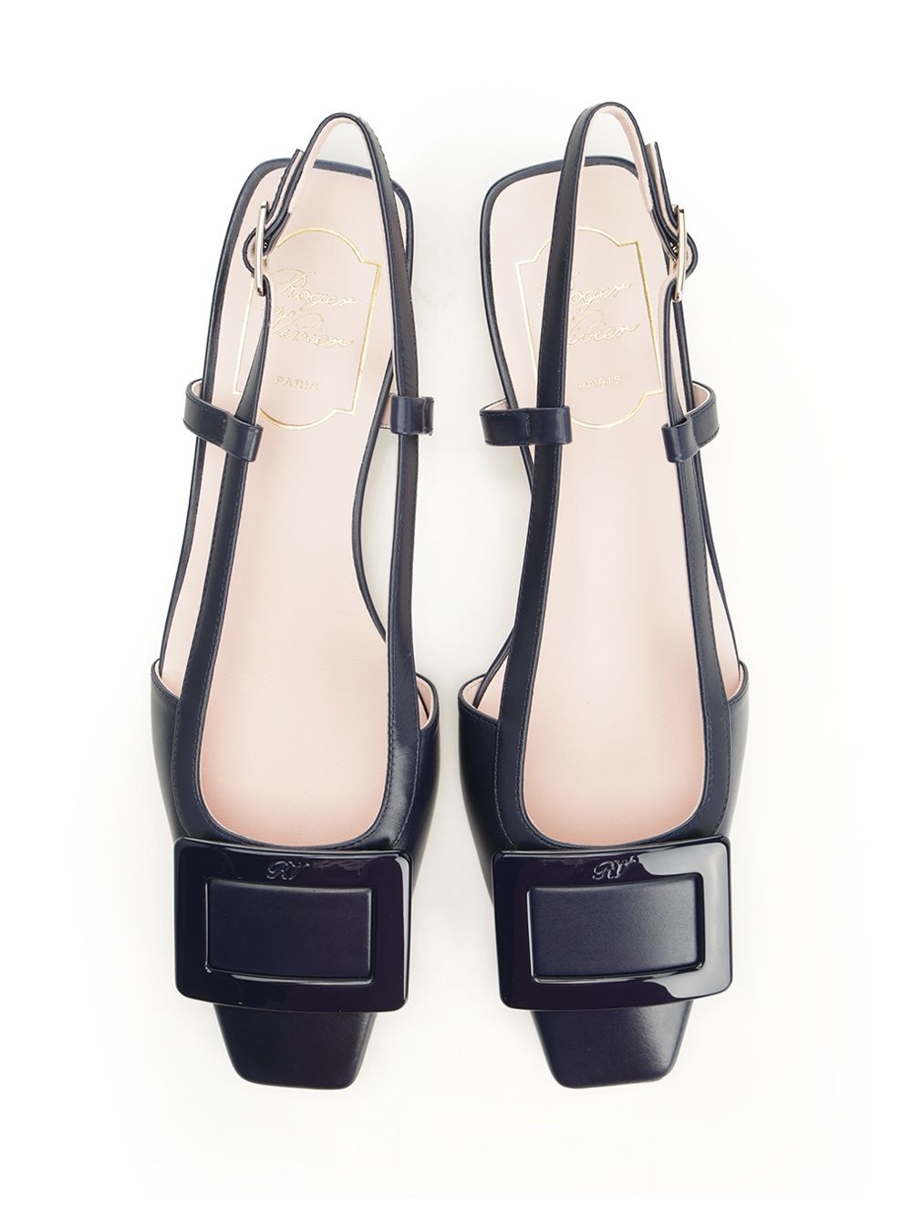 Belle Vivier Pumps Blue - 5
