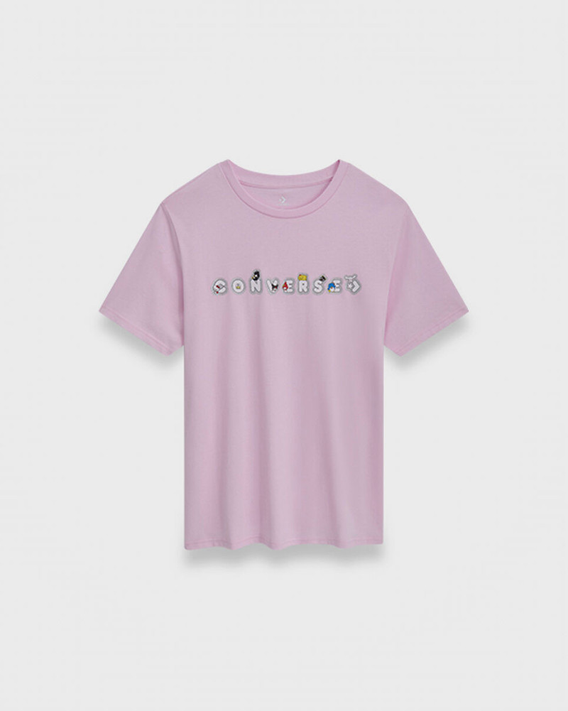 Converse x Hello Kitty And Friends Stickers T-Shirt 1