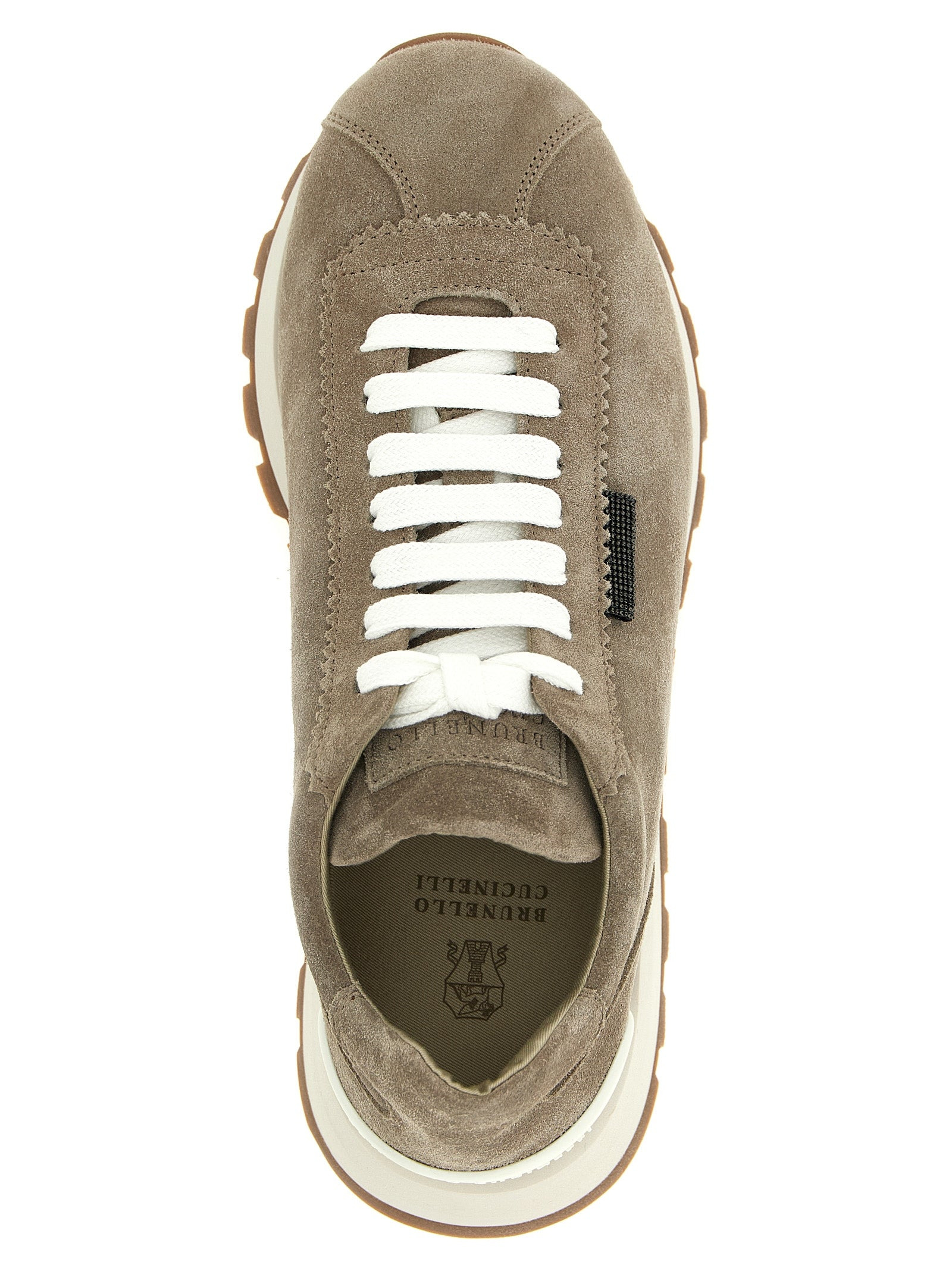 Brunello Cucinelli Women Shiny Tab Sneakers - 4