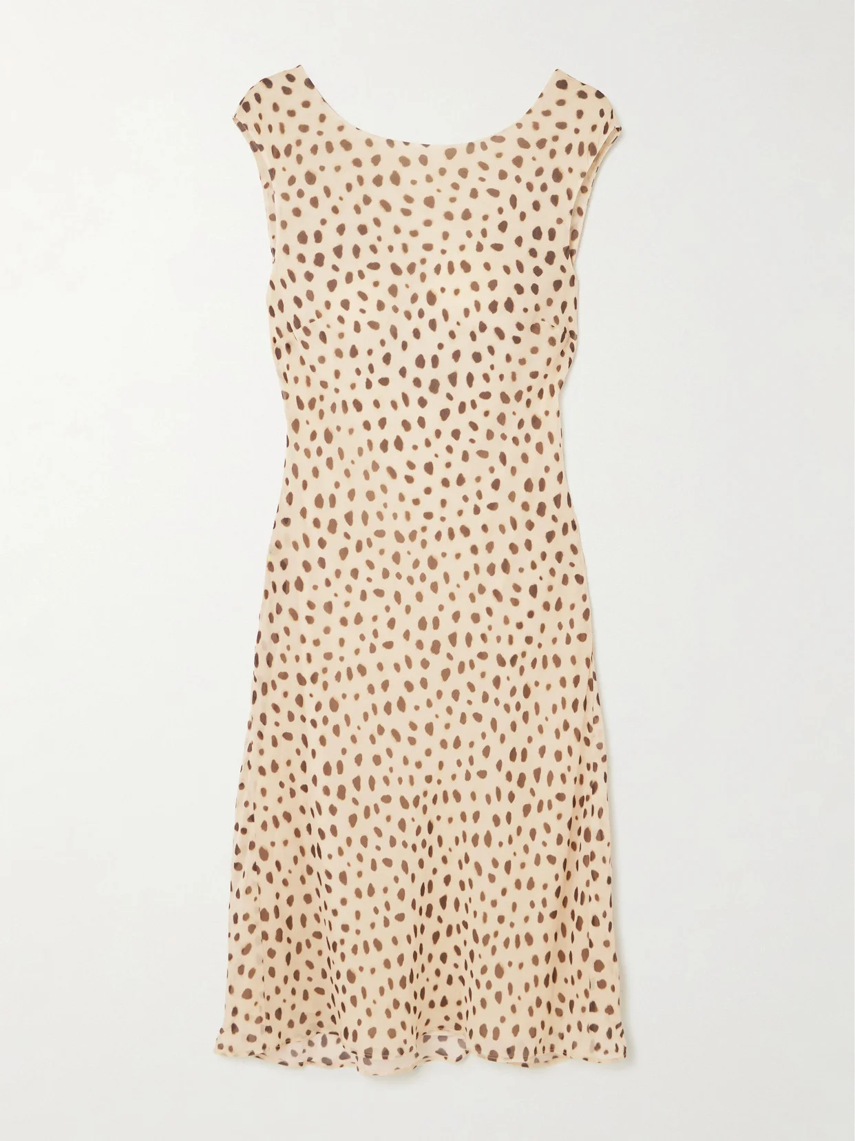Leo Cheetah-print Silk-georgette Mini Dress - 1