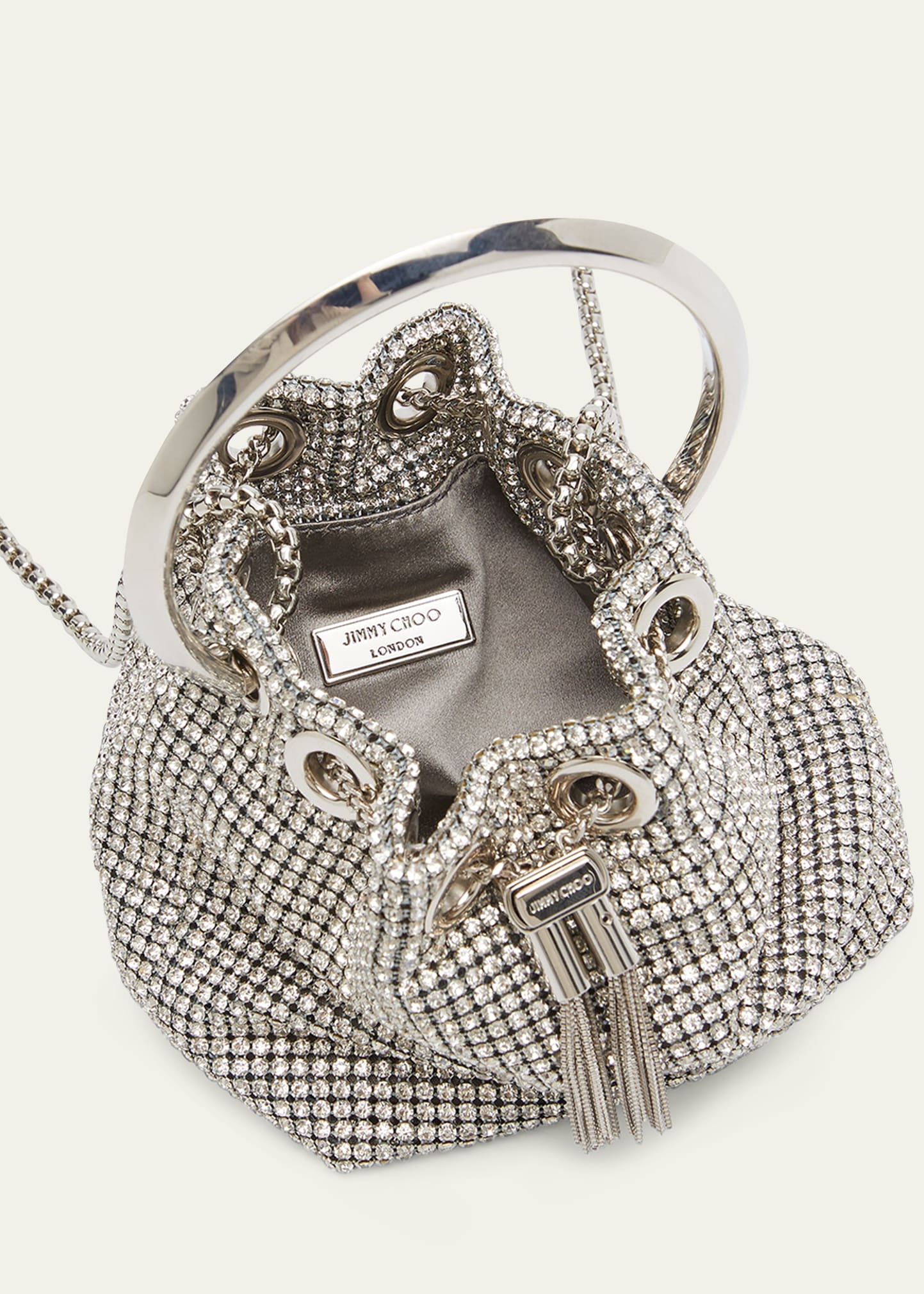 Bon Bon Micro Crystal Bucket Bag - 4