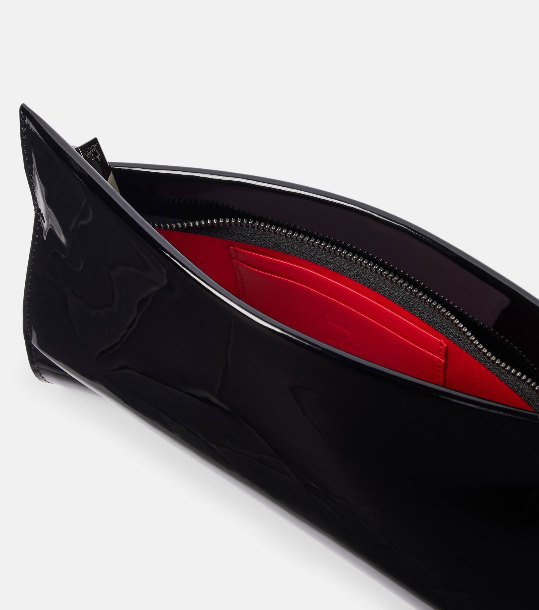 Loubitwist Small patent leather shoulder bag - 3