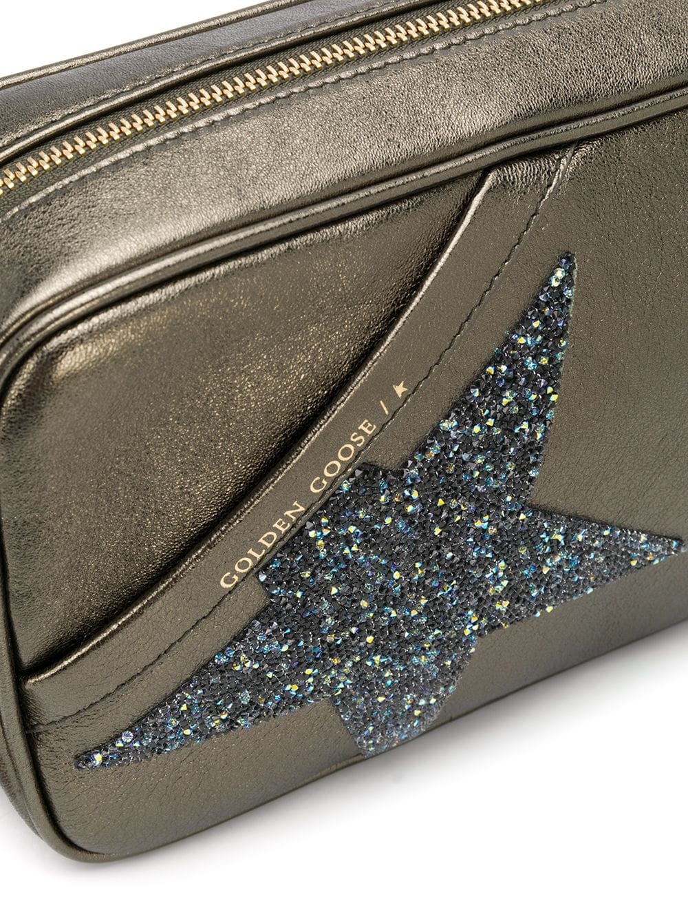 Star crystal-embellished crossbody bag - 4