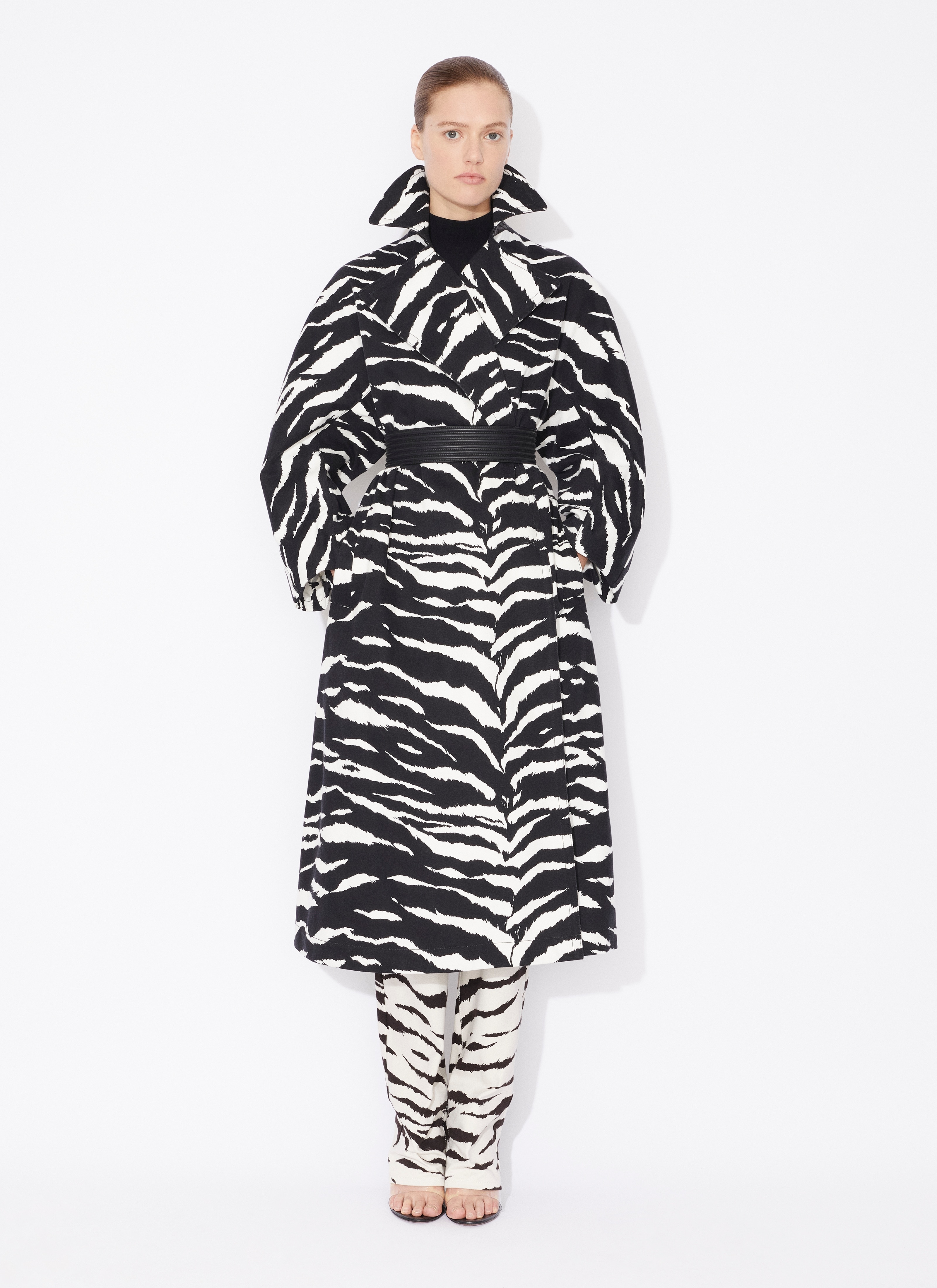 ANIMAL DENIM TRENCH - 2
