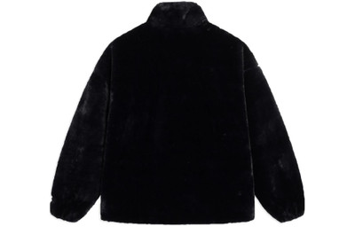Li-Ning Li-Ning Big Logo Polar Fleece Jacket 'Black White' AFDSD61-1 outlook