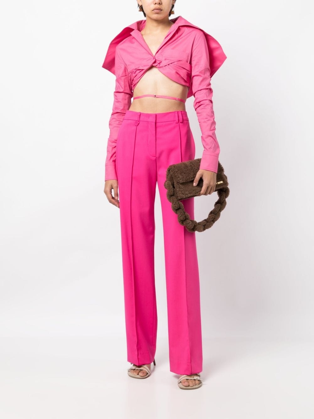 La Chemise Meio cropped shirt - 2