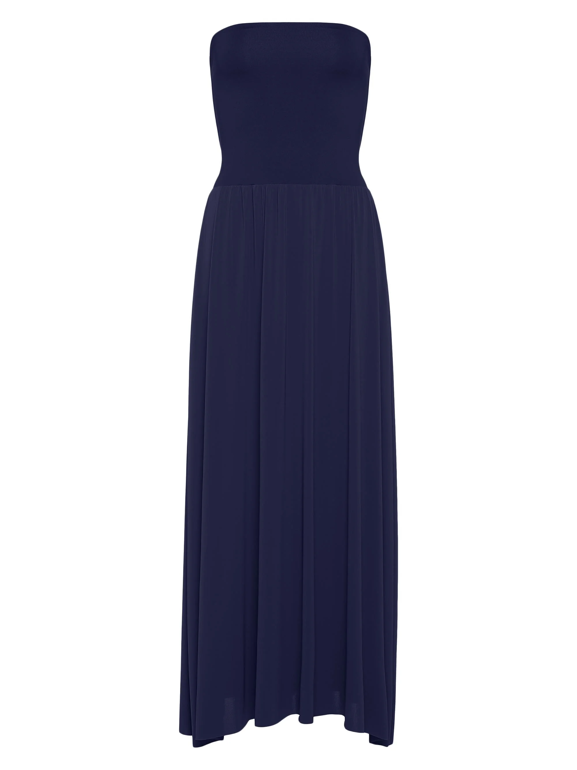Women's Oda Convertible Stretch Jersey Maxi Dress - Nautique - 1