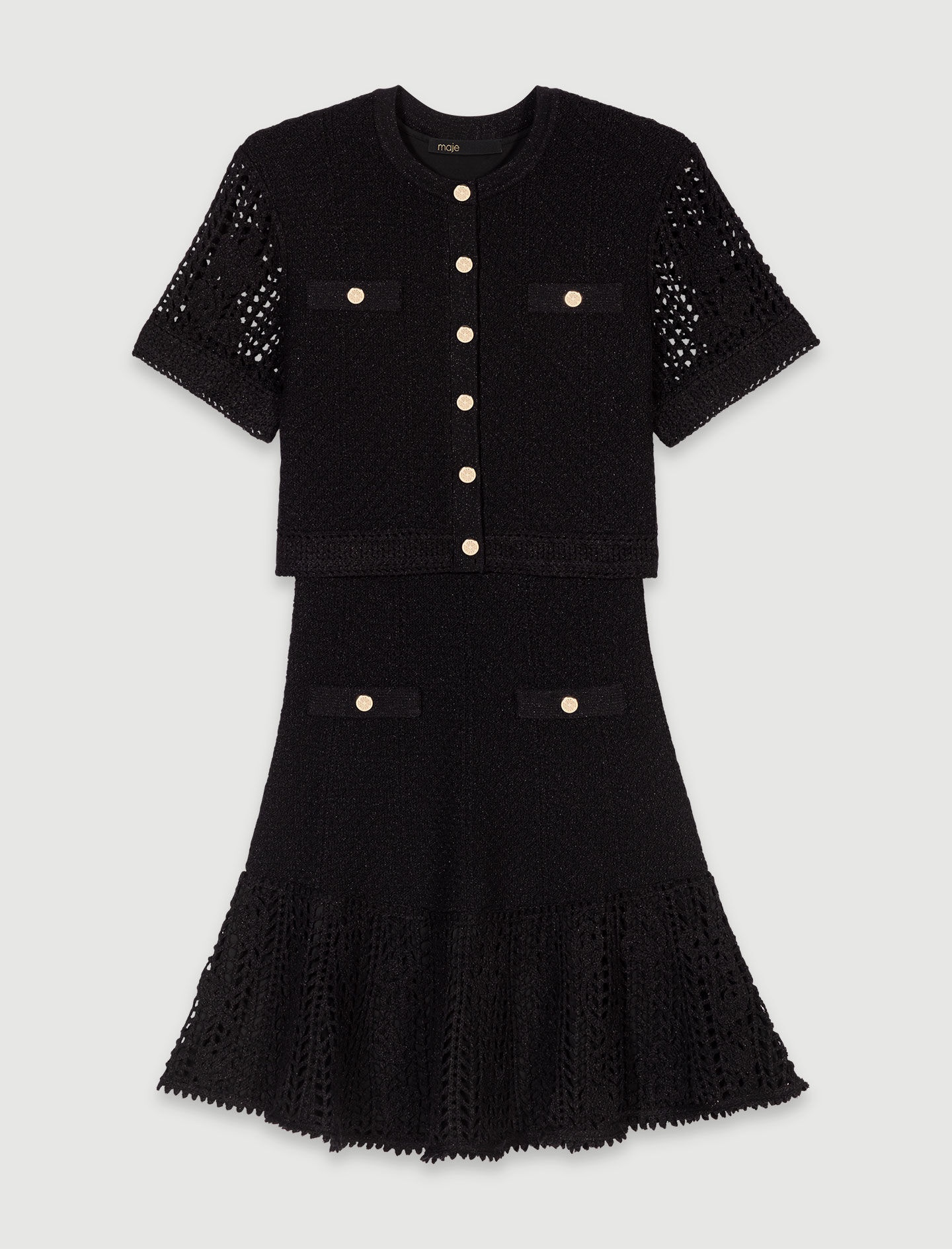 2-in-1 crochet dress - 1