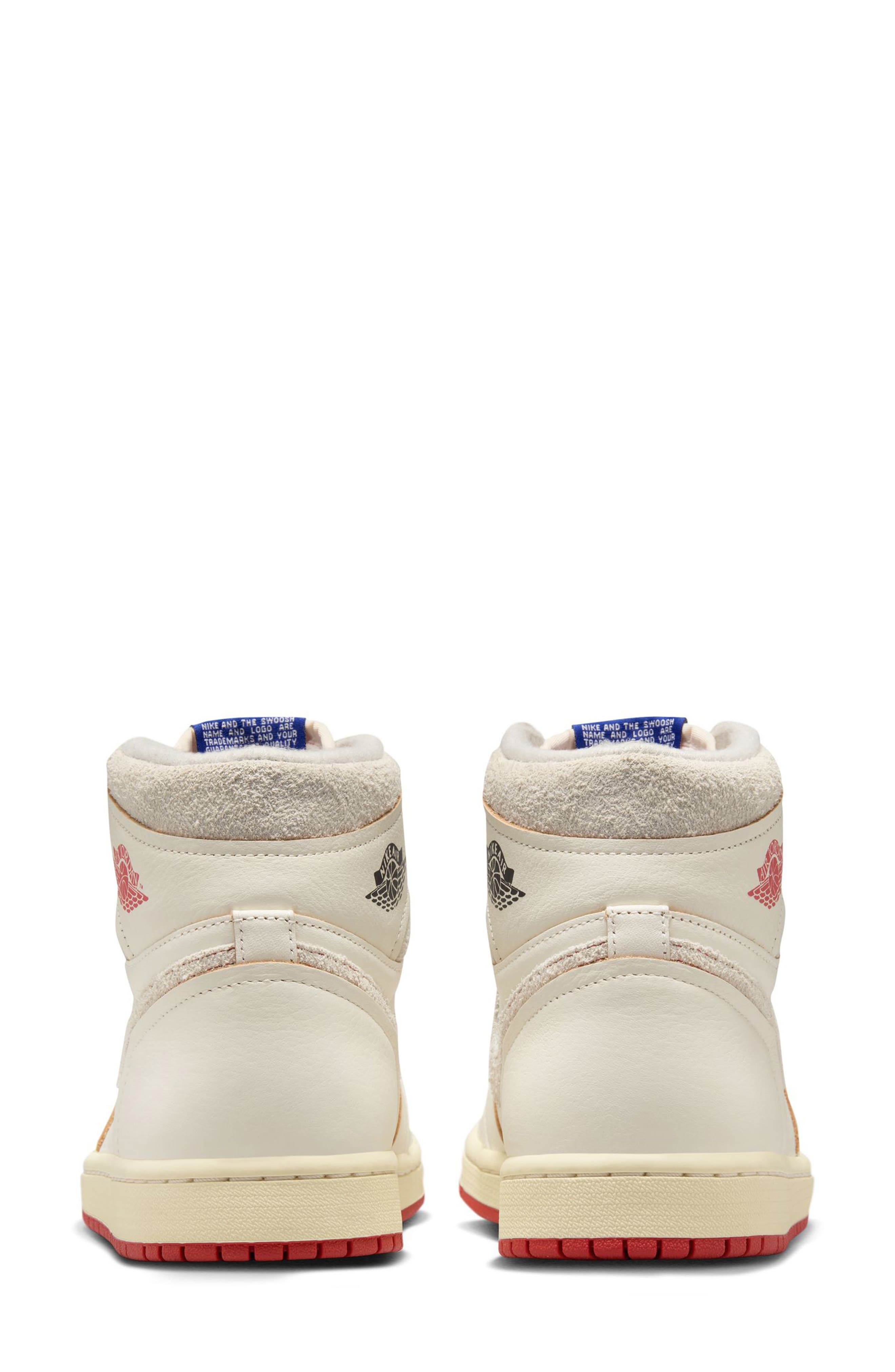 Air Jordan 1 High OG 'Cinnabar' Basketball Sneaker in Sail/Cinnabar/Light Bone at Nordstrom - 6