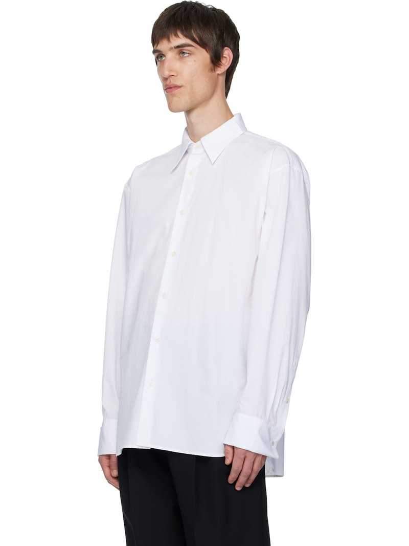Dries Van Noten White Sequins Shirt outlook